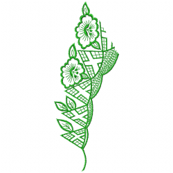 Flowers And Tree Embroidery Design 2 Flowers And Tree Embroidery Design 2
